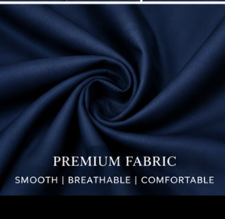 RUHAAN Fabric | Navy Blue Kurta Shalwar D-5001