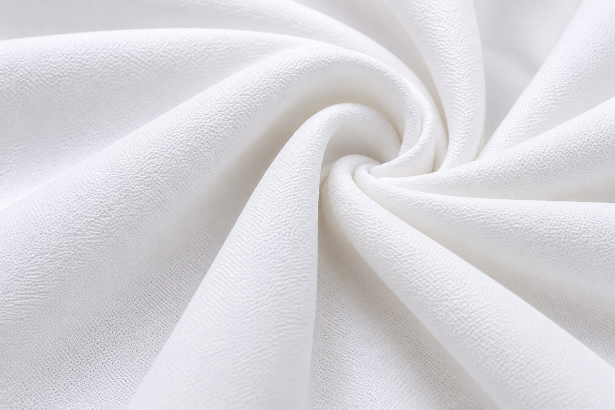 Premium White Hard Cotton Fabric – Men's Unstitched Suit
