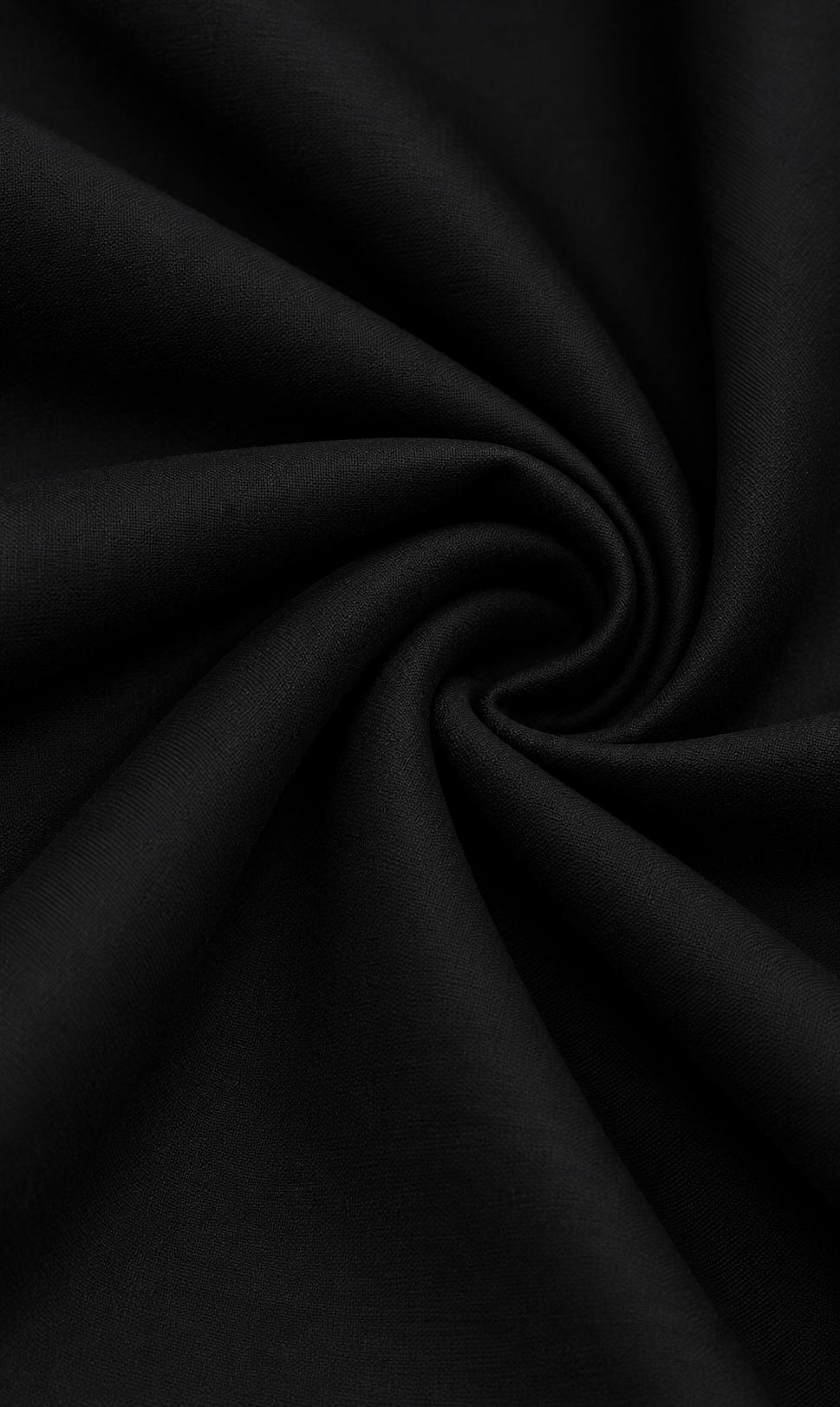 Premium Black Wash & Wear Kurta Shalwar – Classic Black D-5002