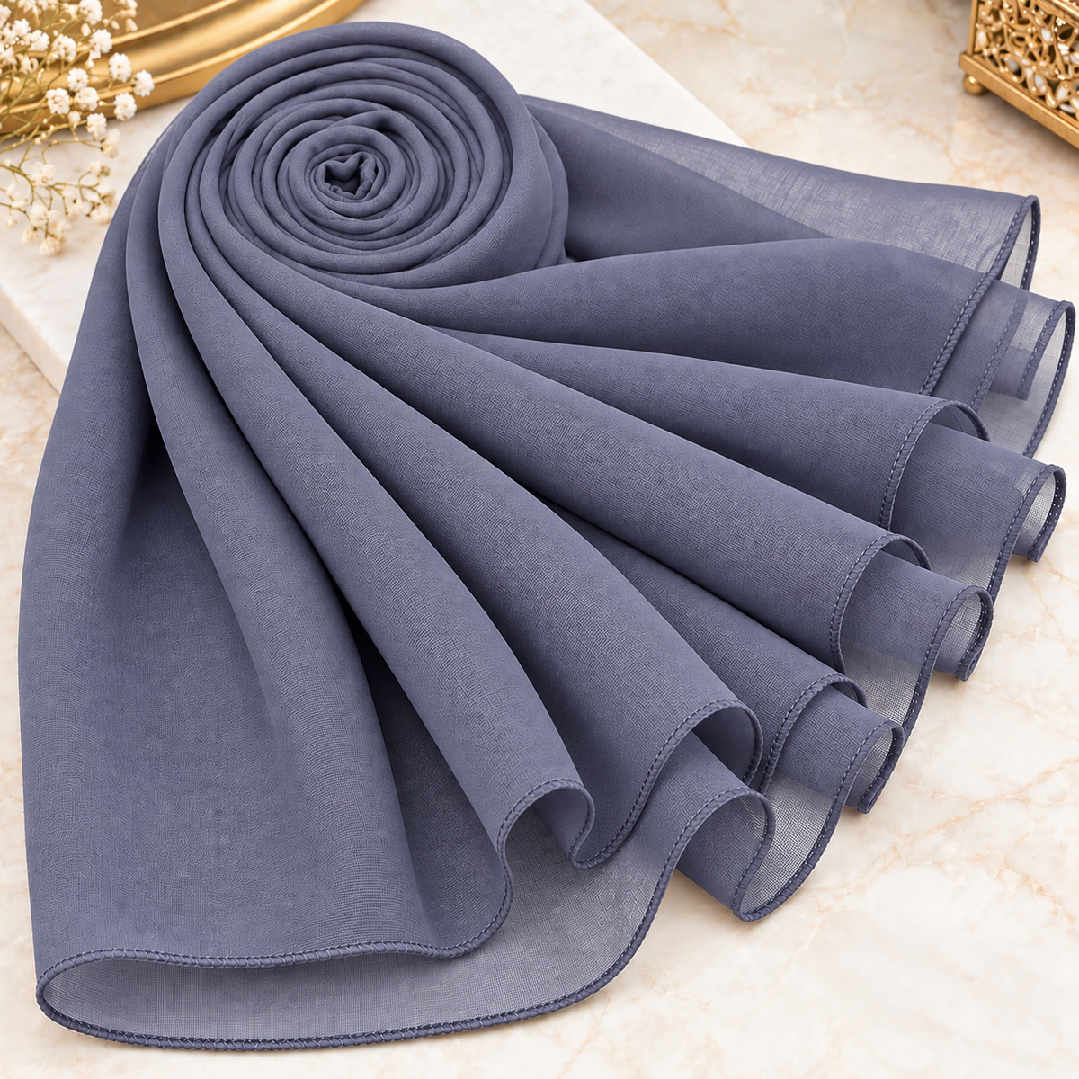 Premium Chiffon Stole | Soft & Elegant Finish