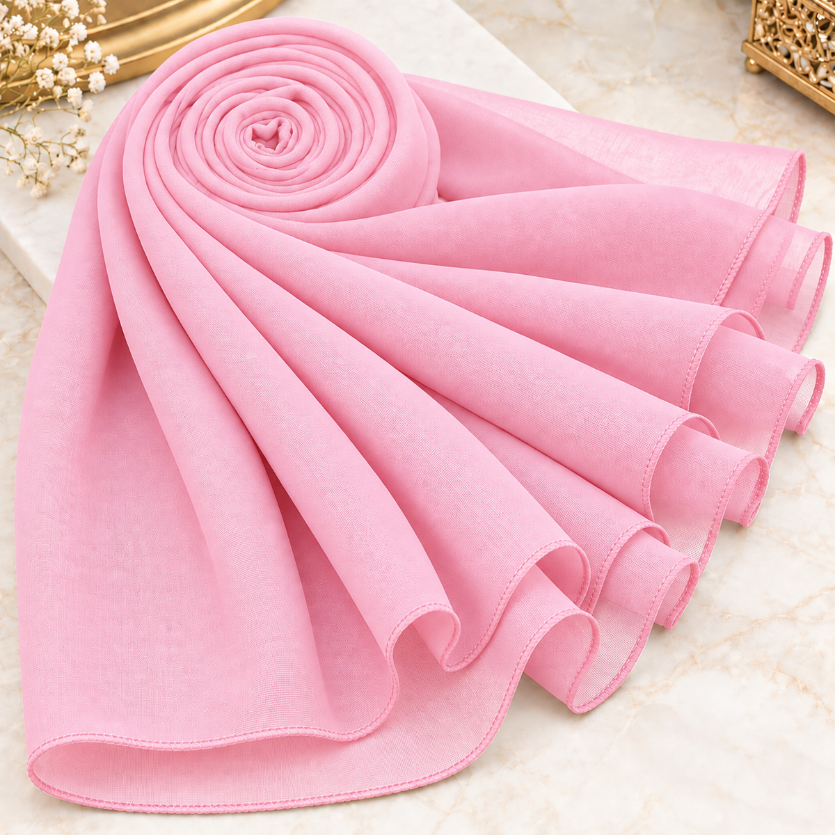 Premium Chiffon Stole | Soft & Elegant Finish