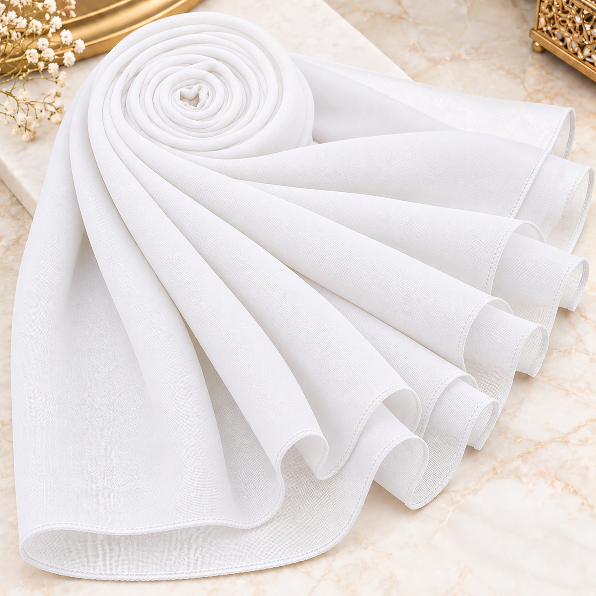 Premium Chiffon Stole | Soft & Elegant Finish